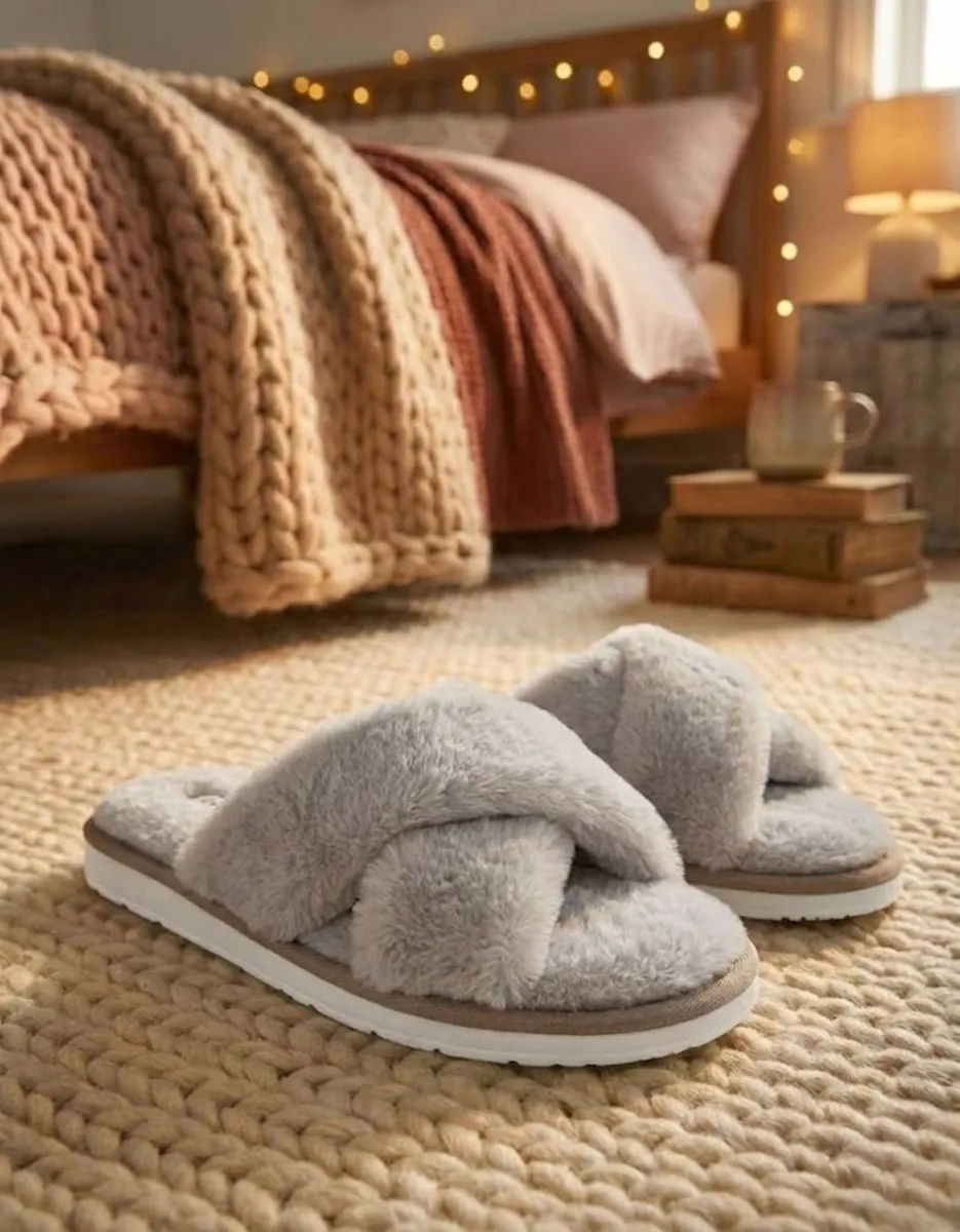 Pantufa Feminina Chinelo De Quarto Macio E Aconchegante