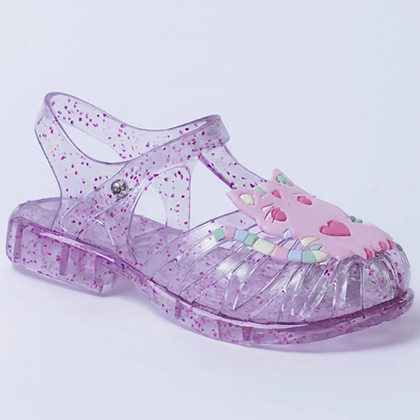 Sandália Infantil Menina Gatinha Papete Antiderrapante