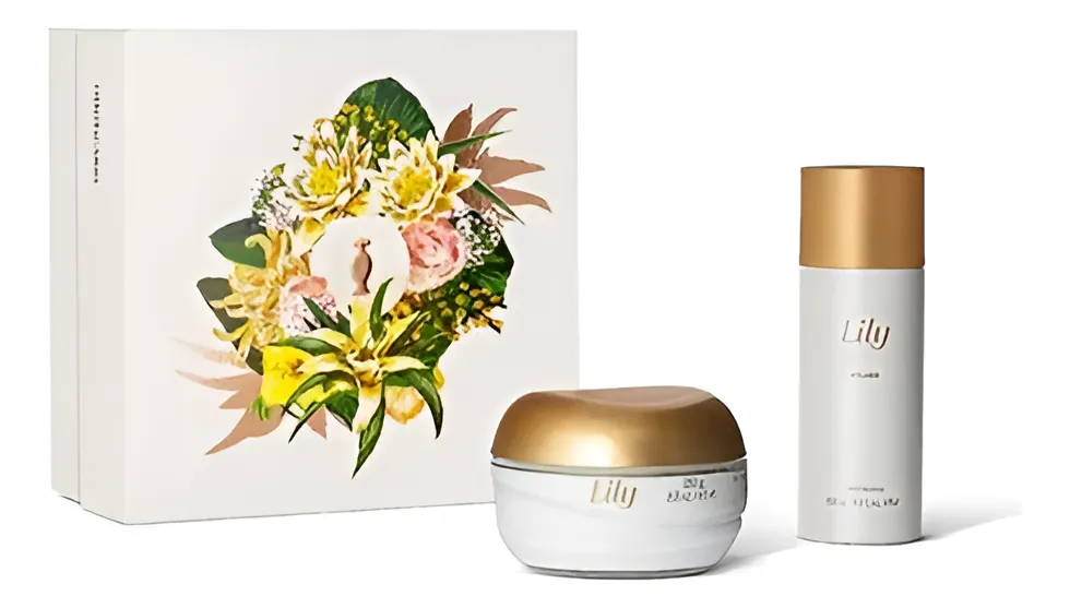 Lily O Boticário Kit Presente Para Corpo